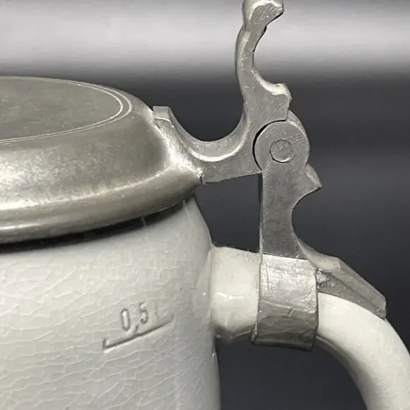 BMW Bayerische Motoren Werke AG. Munchen German Ceramic Stein Lidded Breweriana - Picture 6 of 11